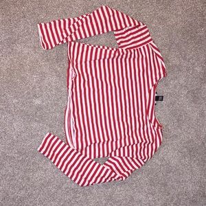 Striped crop top from forever 21